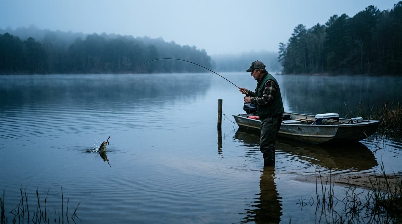 Largemouth Bass Fishing in Summer: Best Times, Depths, and Lures