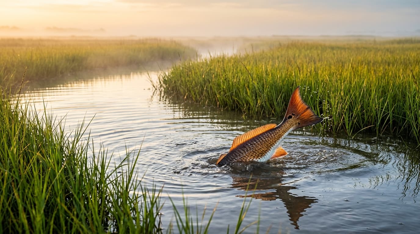 Saltwater Inshore Fishing: Redfish Tactics for the Gulf Coast